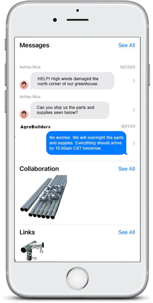 iphone greenhouse supplies